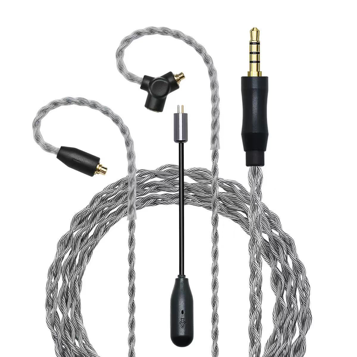 Gaming Headset - PVC Silver Plated Graphene Audio Cable