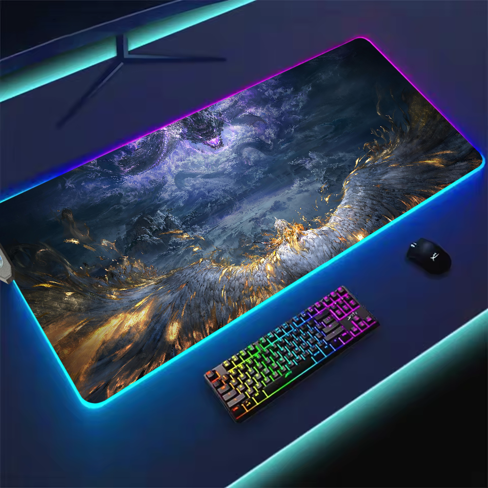 D-Drgan Cool Mouse Pad RGB LED - Pc Gaming Price のレビューと価格