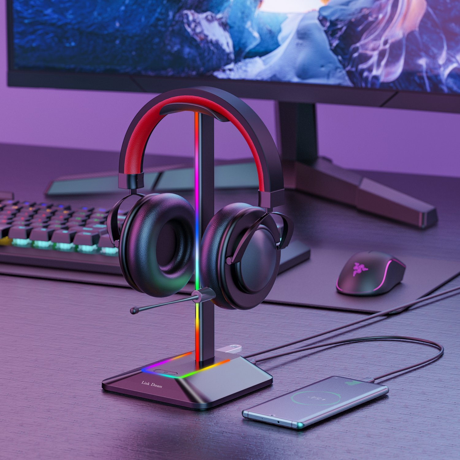 New Bee Z8 RGB Headphones Stan - Gaming Headset のレビューと価格