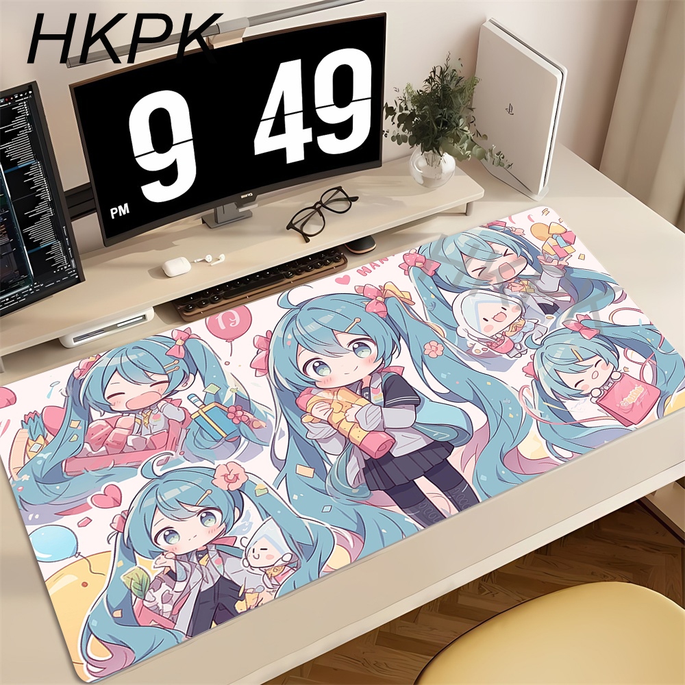 Anime Mouse Pad Gamer Keyboard - Pc Gaming Hatsune Miku のレビューと価格