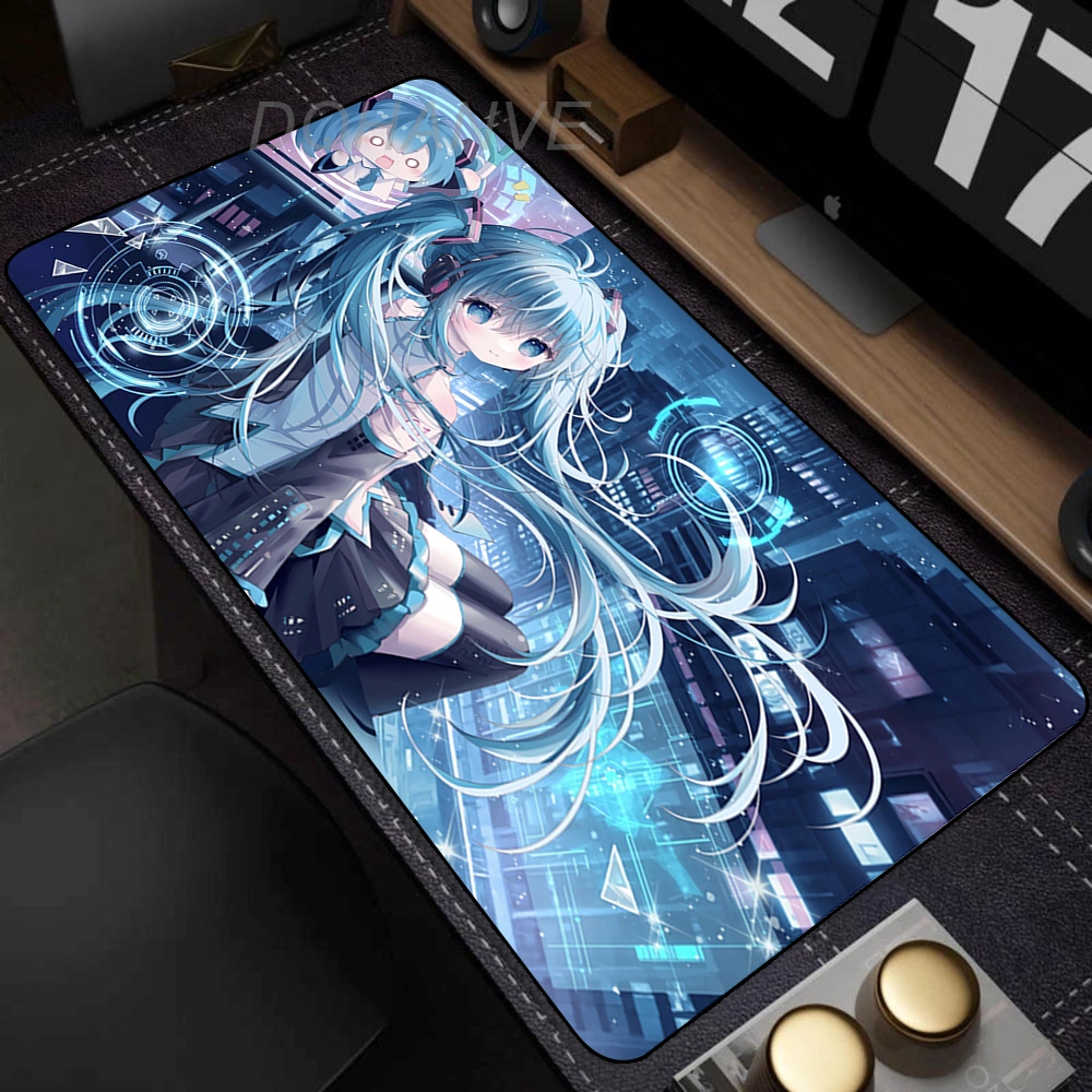 PC Gamer Desk Mat Large Gaming - Pc Gaming Hatsune Miku のレビューと価格