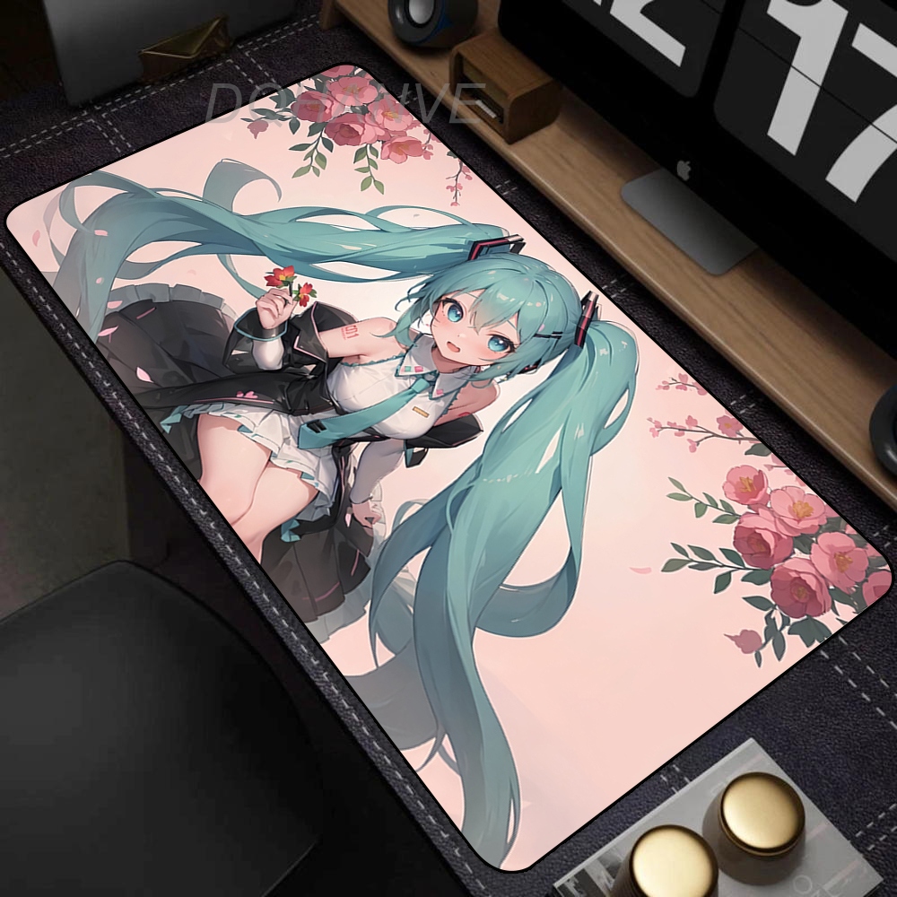PC Gamer Desk Mat Large Gaming - Pc Gaming Hatsune Miku のレビューと価格