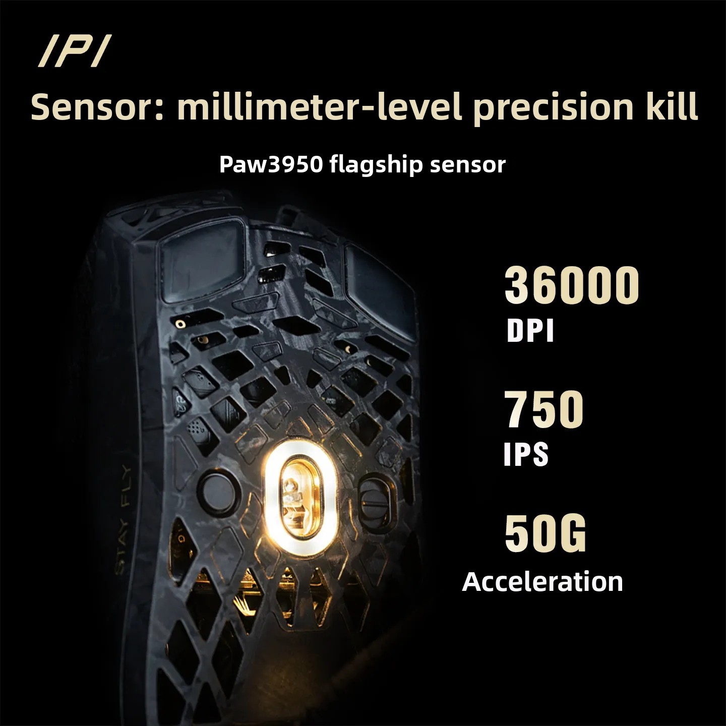 IPI STAY FLY Dual 8K PAW3950 M - Pc Gaming Custom のレビューと価格