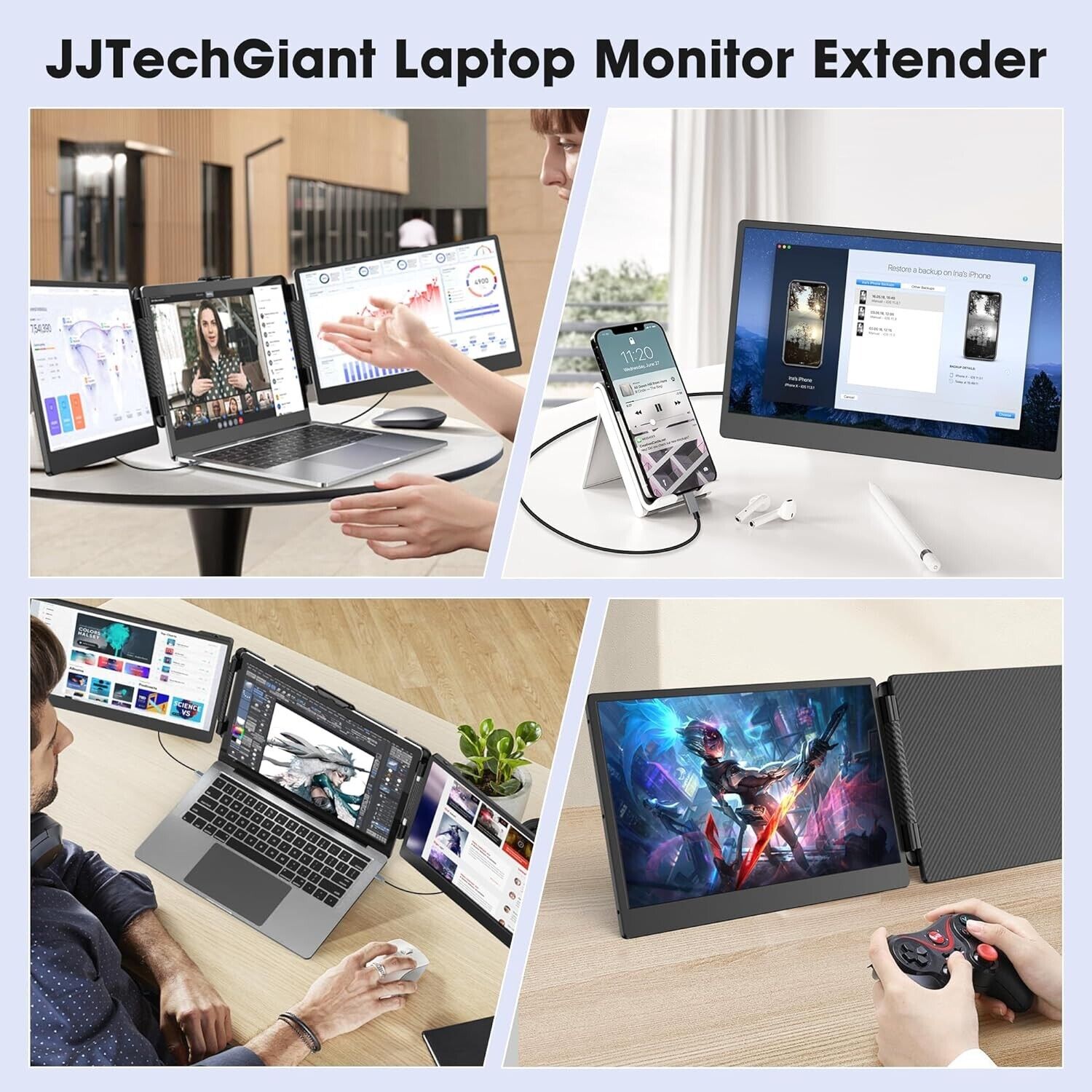 OFFIYA 14 Inch IPS 1080P FHD D - High Refresh Monitor のレビューと価格