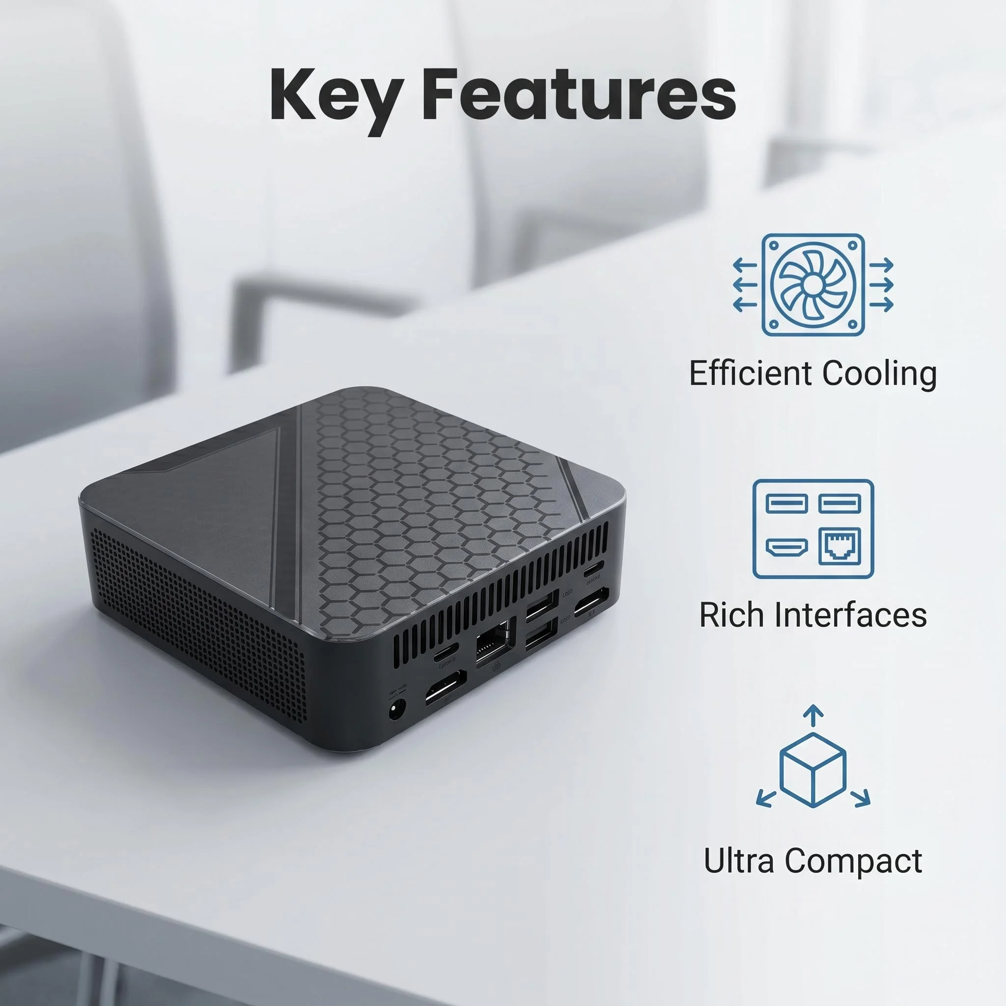 Mini PC Honeycomb Intel Core I - Pc Gaming Compact のレビューと価格