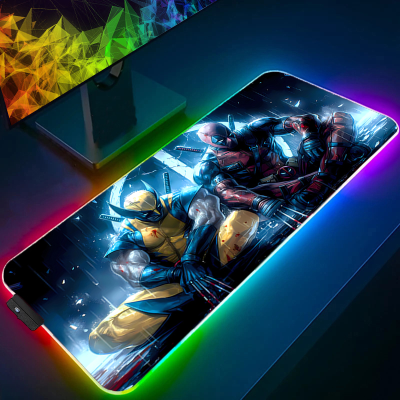 LED Mouse Pad Gaming Backlight - Pc Gaming Anime のレビューと価格