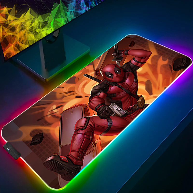 LED Mouse Pad Gaming Backlight - Pc Gaming Anime のレビューと価格