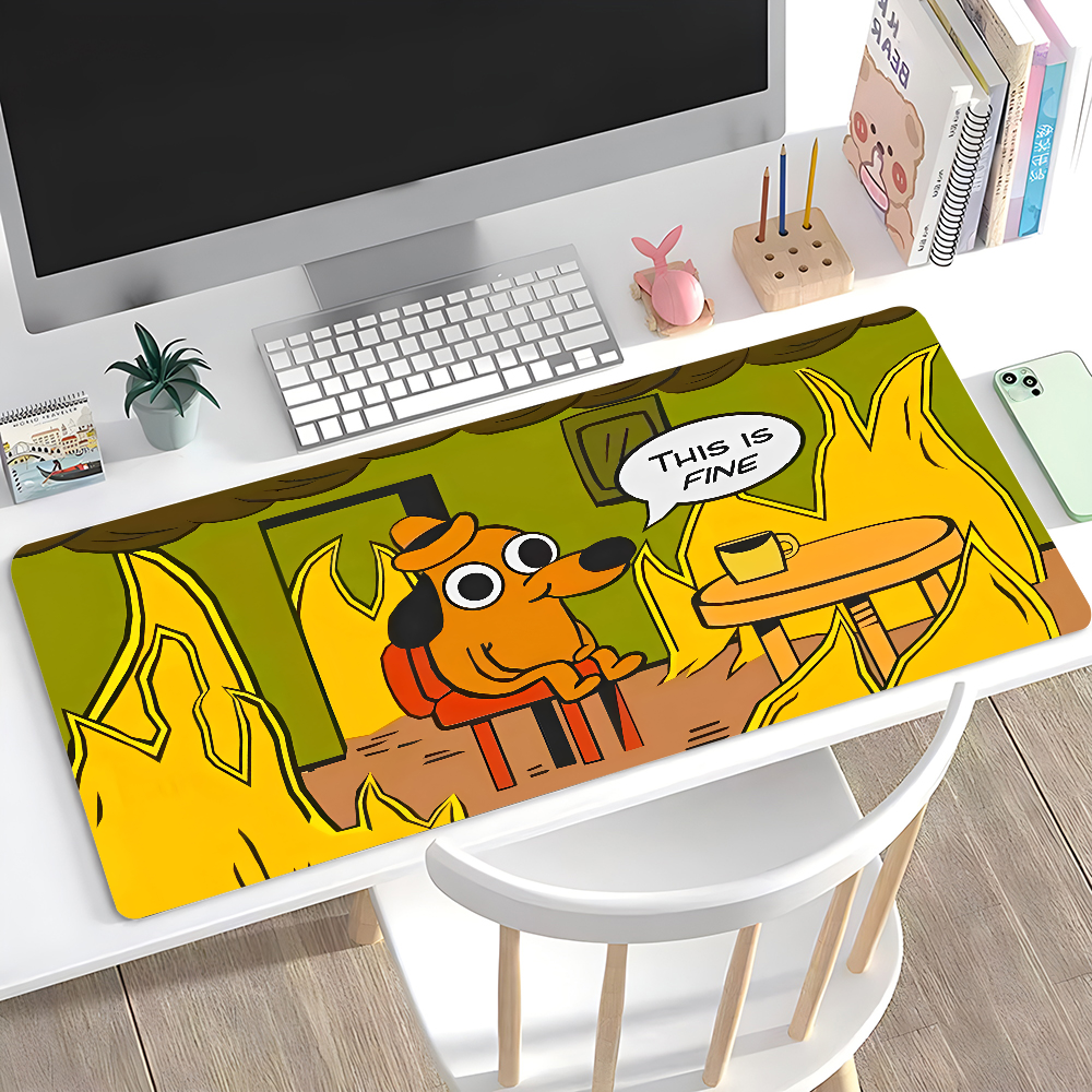 This Is Fine Dog Dachshund Mou - Pc Gaming Handheld のレビューと価格