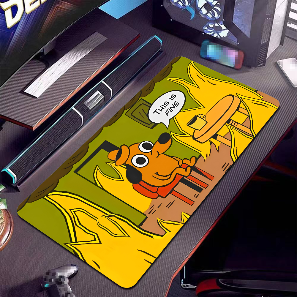 This Is Fine Dog Dachshund Mou - Pc Gaming Handheld のレビューと価格