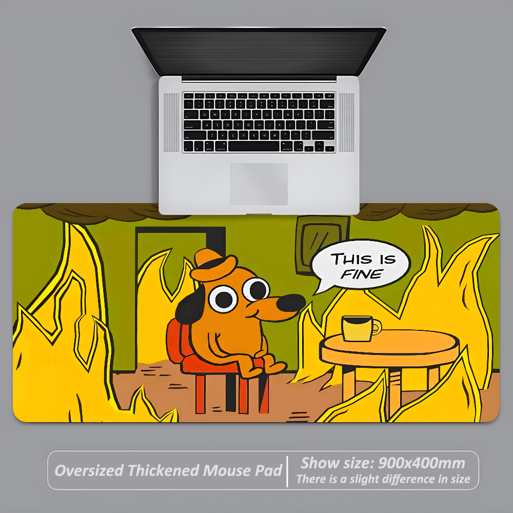 This Is Fine Dog Dachshund Mou - Pc Gaming Handheld のレビューと価格