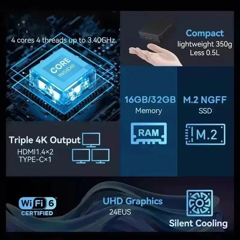 New Intel Core N150 Windows 11 - Pc Gaming Compact のレビューと価格