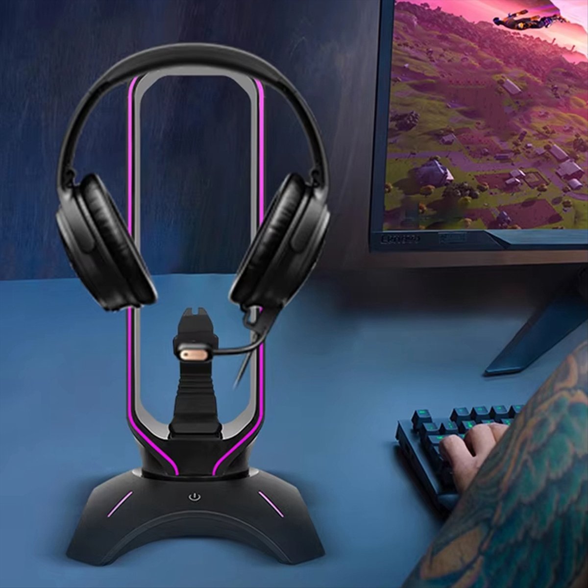 Stable- RGB Gaming Headphone S - Mouse Bungee Holder のレビューと価格
