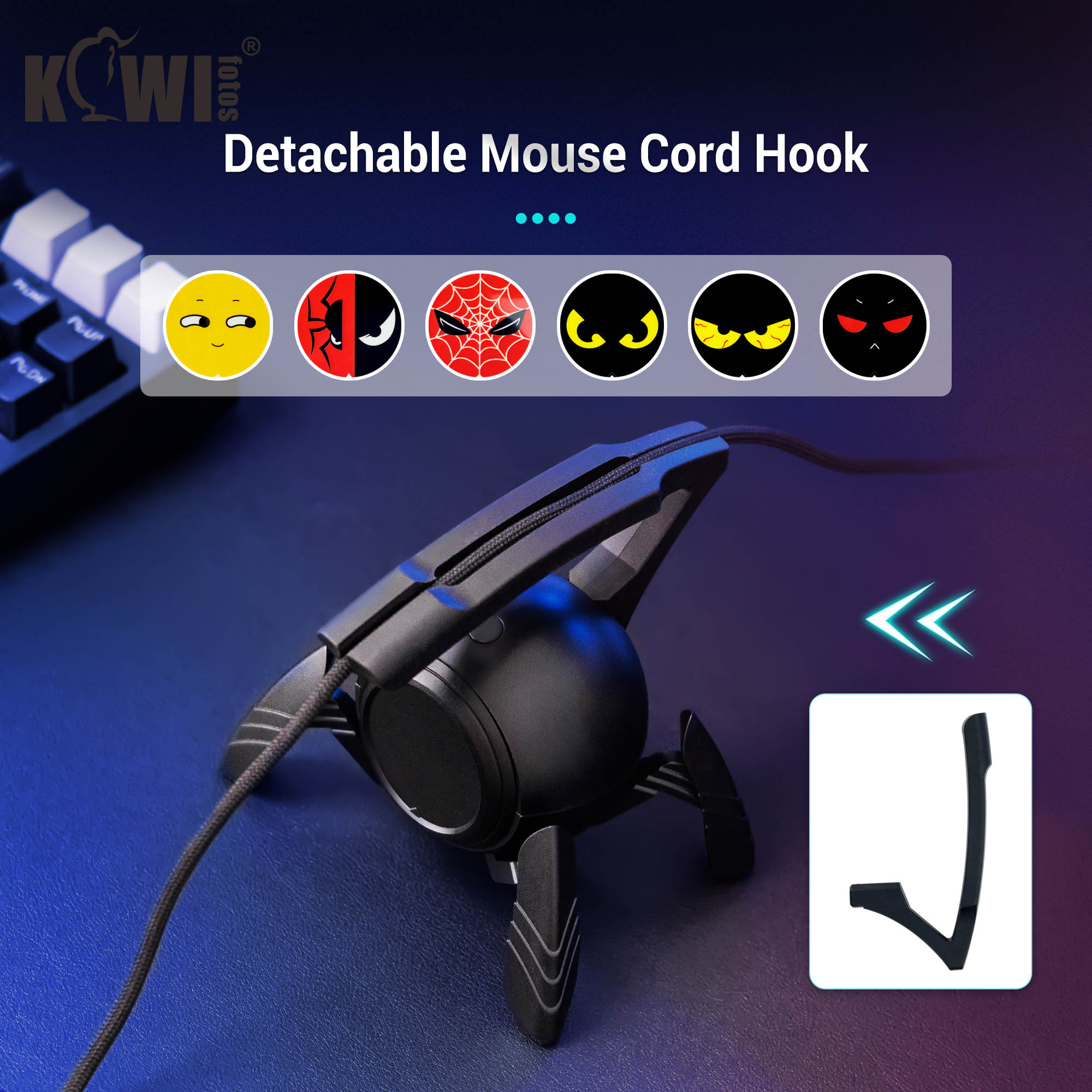 Mouse Cable Holder Gaming Mous - Mouse Bungee Holder のレビューと価格