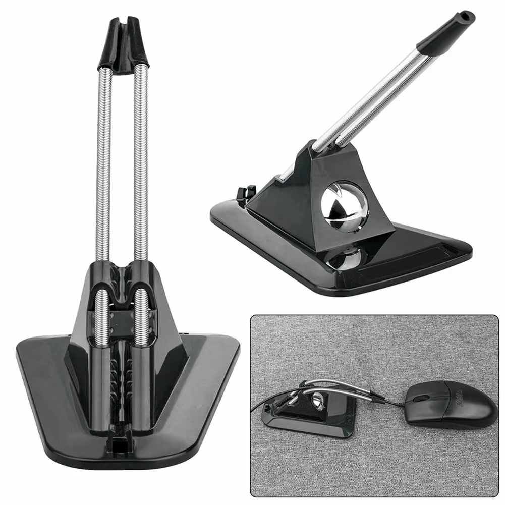 Mouse Cable Holder Computer PC - Mouse Bungee Holder のレビューと価格