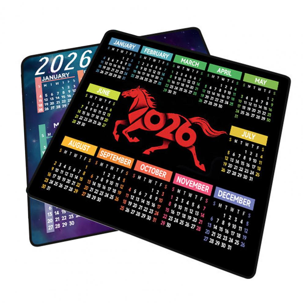 2026 Calendar Mouse Pad Waterp - Pc Gaming Desk のレビューと価格