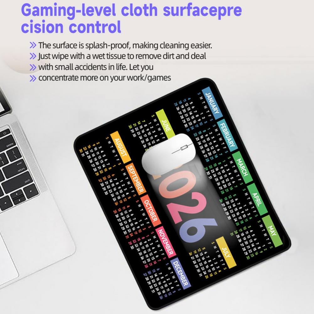 2026 Calendar Mouse Pad Waterp - Pc Gaming Desk のレビューと価格