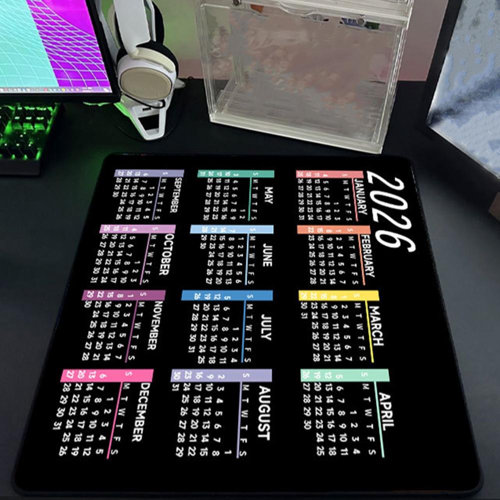 2026 Calendar Mouse Pad Waterp - Pc Gaming Desk のレビューと価格