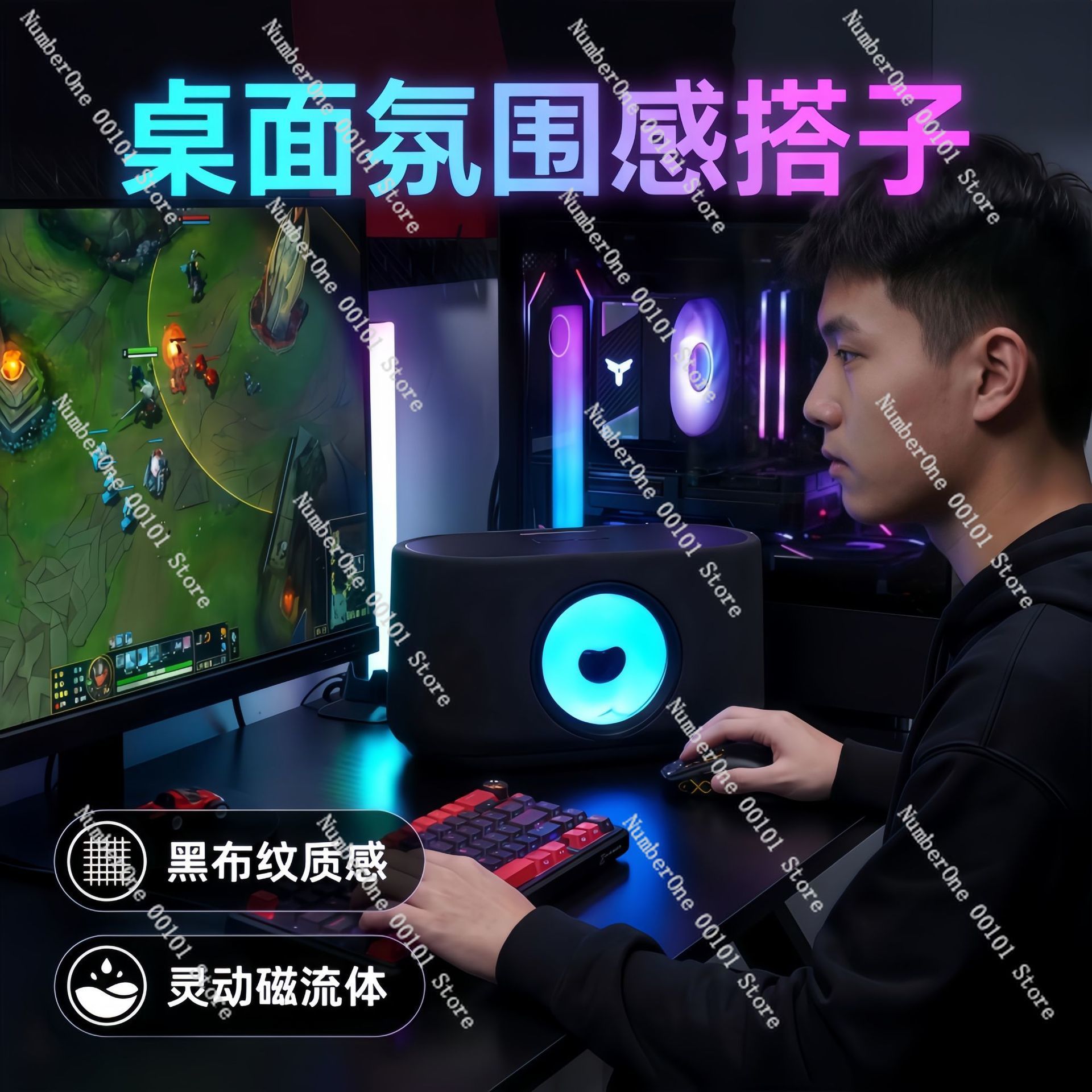 Magnetic Fluid Wireless Chargi - Pc Gaming Desk のレビューと価格