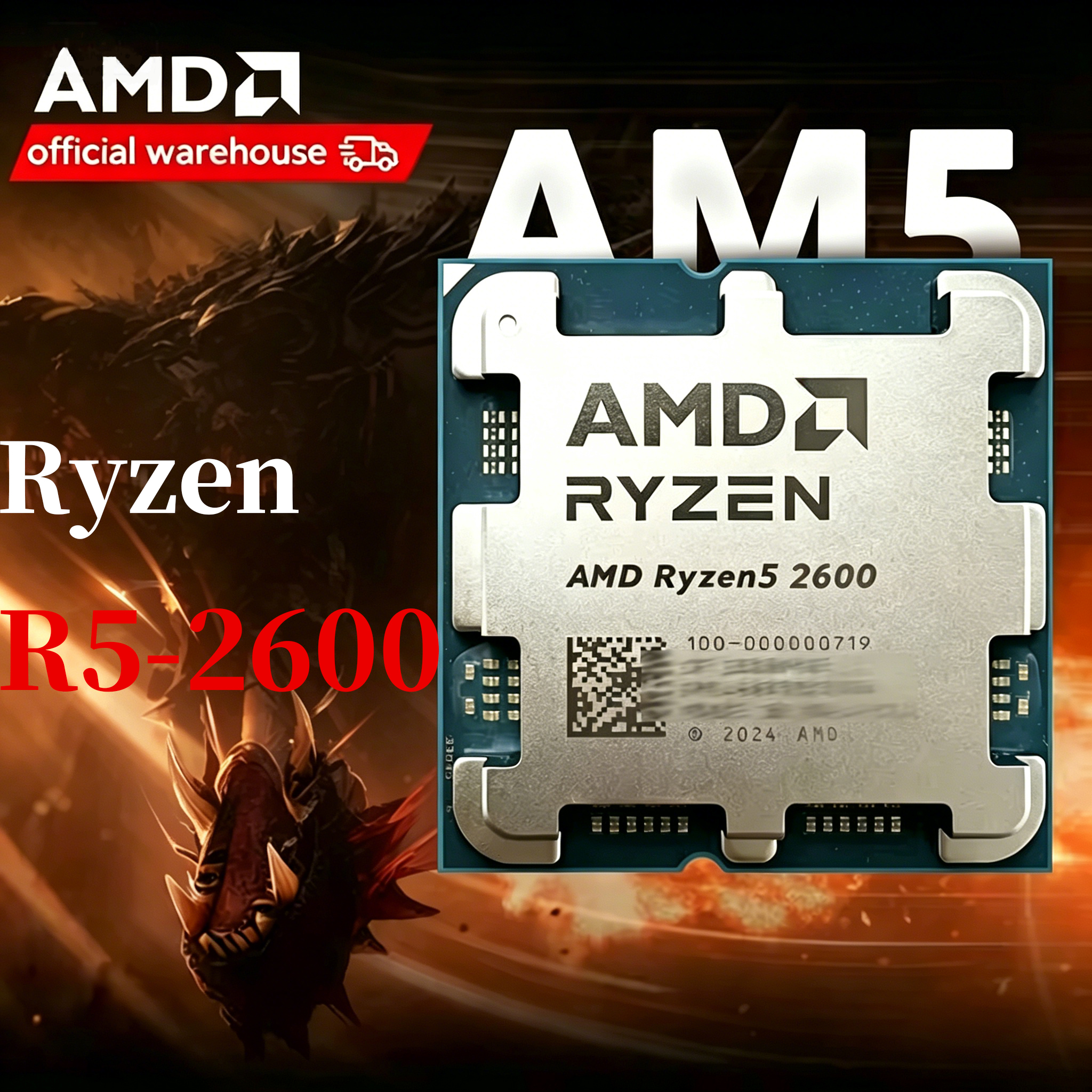 AMD Ryzen 5 2600 6-Core 12-Thr - Pc Gaming Desk のレビューと価格
