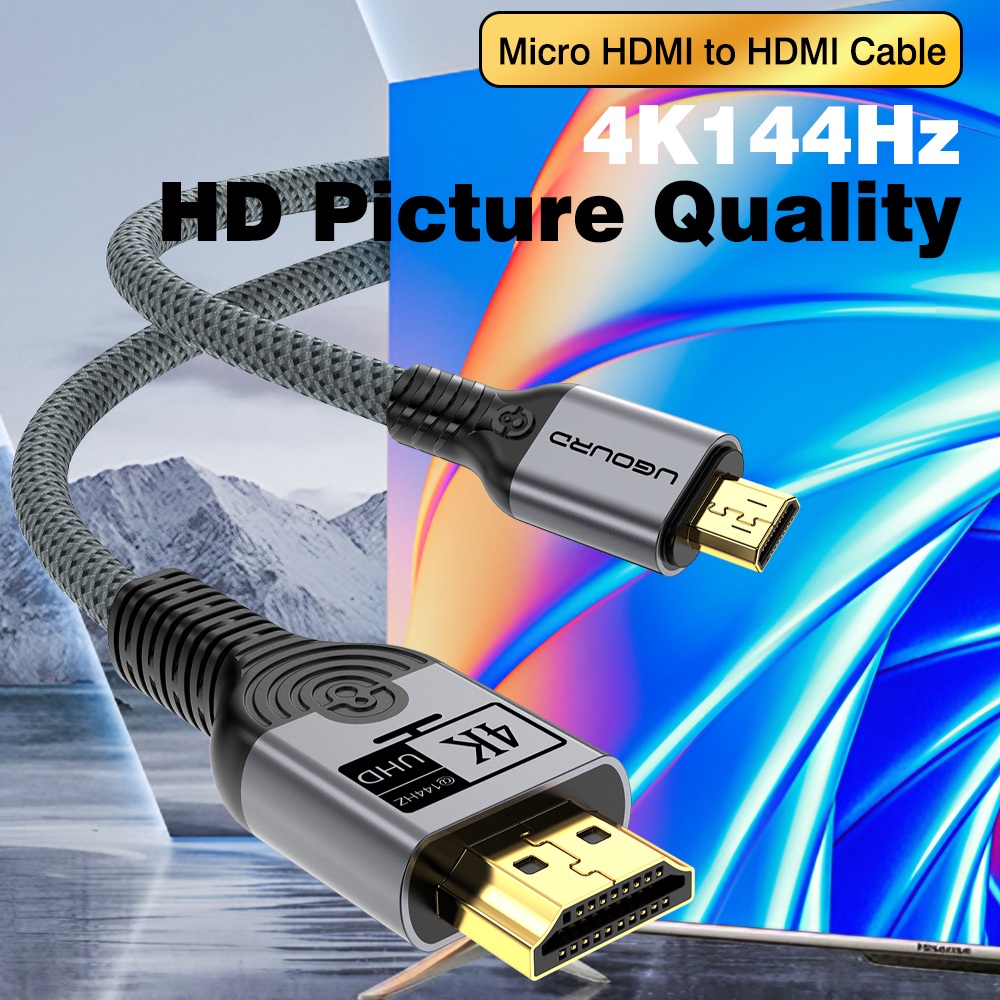 UGOURD Nylon Braided Micro HDM - High Refresh Monitor のレビューと価格