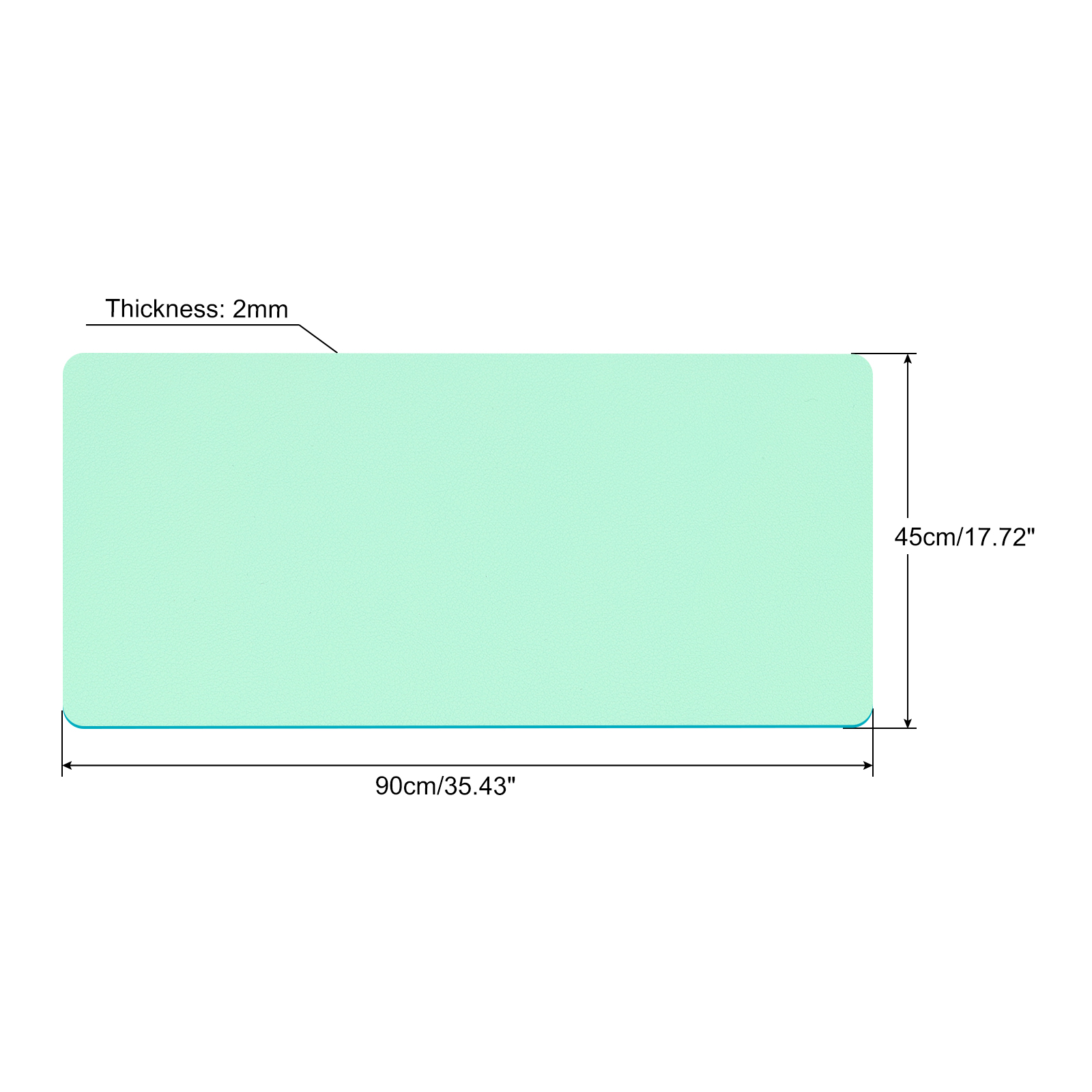 Office Desk Mat Protector PU L - Pc Gaming Desk のレビューと価格