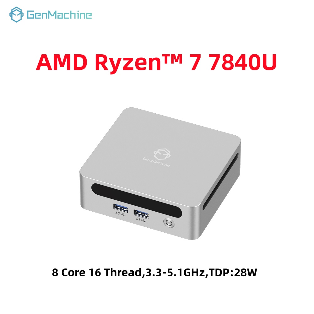 GenMachine Mini PC USB4 2.5G L - Pc Gaming Compact のレビューと価格