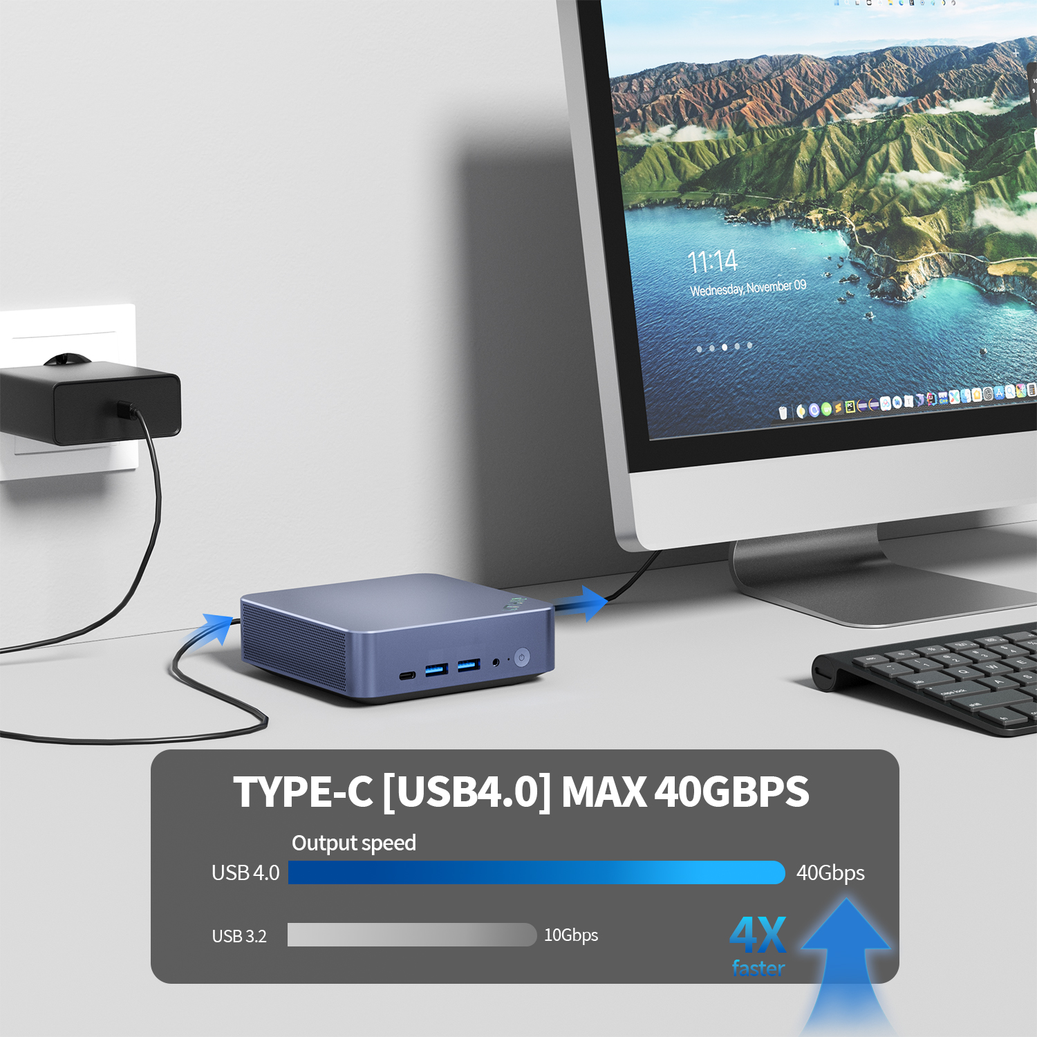 Mini PC Computer i5-1340P WIFI - Pc Gaming Compact のレビューと価格