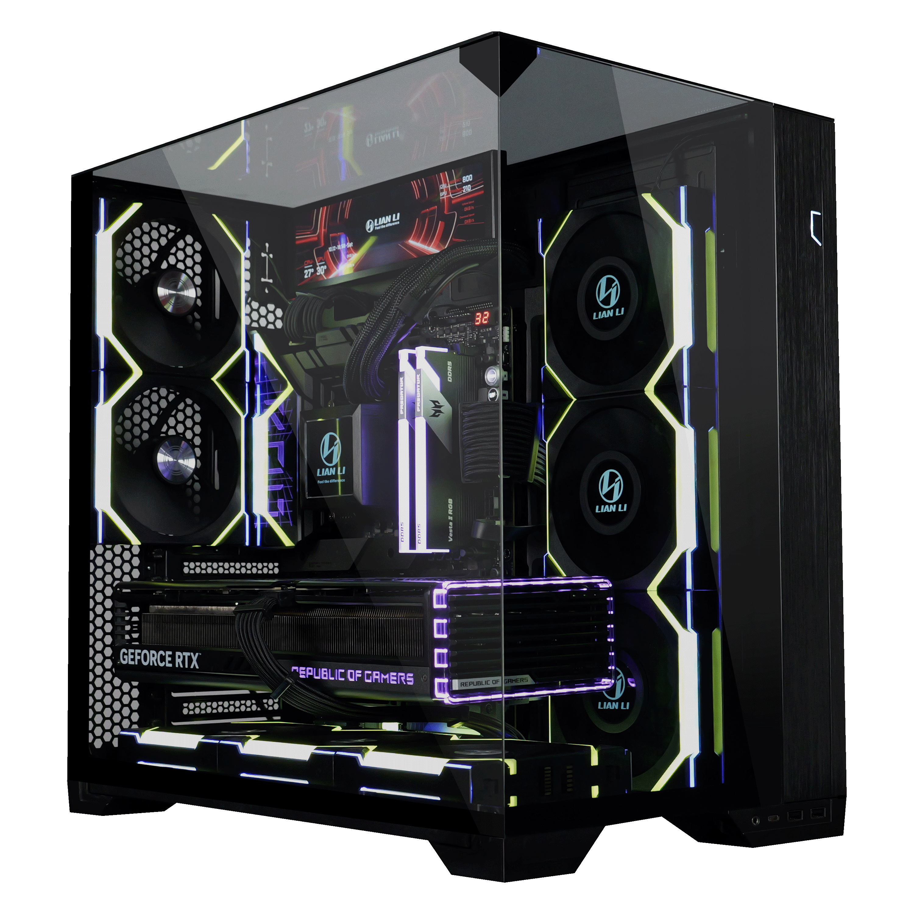 2025 New Original LIANLI O11 V - Pc Gaming Compact のレビューと価格