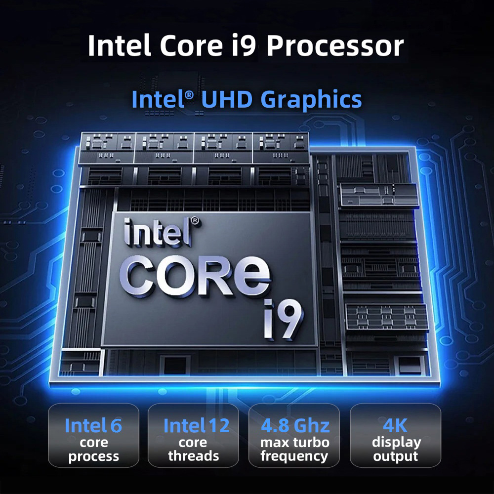 2026 Mini PC Intel Core i9 109 - Pc Gaming Compact のレビューと価格