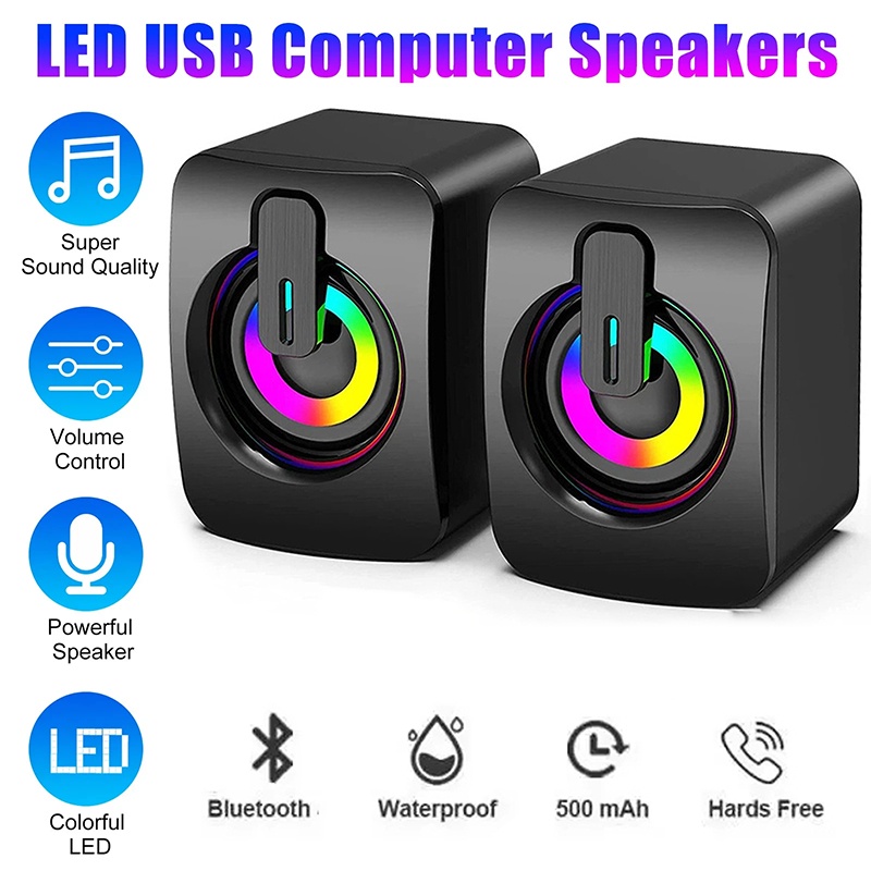 Mini Computer Speakers Volume  - Pc Gaming Compact のレビューと価格