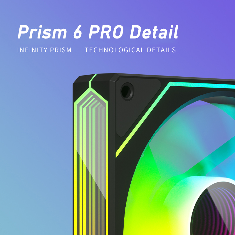 ZEZZIO PRISM 6 PRO 120mm  ARGB - Pc Gaming Custom のレビューと価格